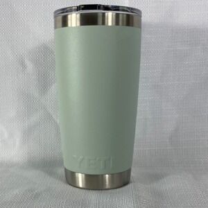 YETI Rambler 20 oz Tumbler with MagSlider Lid Seafoam Green Stainless Steel Cup